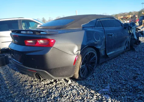 2017 Chevrolet Camaro 1Ss из США, поврежденный, VIN 1G1FF3D73H0132305